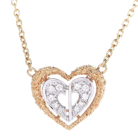 women's dior necklace|christian dior heart necklace.